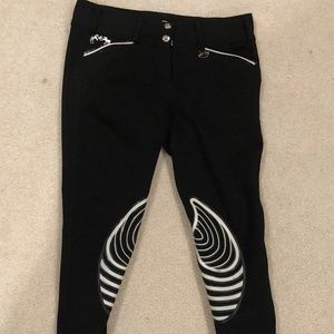 Equine Couture Silicone Knee Patch Riding Breeches